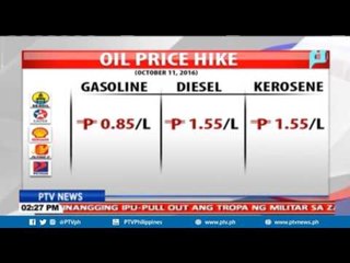 Video herunterladen: Iba't ibang kumpanya ng langis, nagpatupad ng taas-presyo sa produktong petrolyo ngayong araw