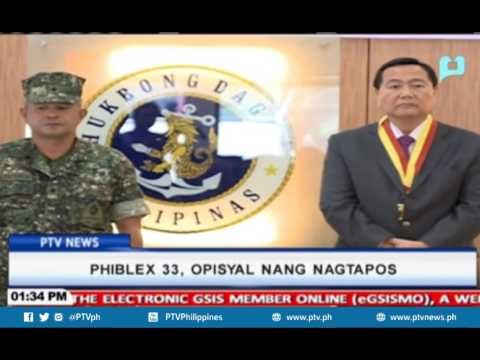 PHIBLEX 33, opisyal nang nagtapos