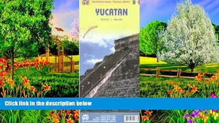 Big Sales  Yucatan 1:500,000 Regional Travel .Map (Incl. Cancun and Merida City Insets) 2016