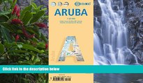 Deals in Books  Laminated Aruba Map by Borch (English, Spanish, French, Italian and German