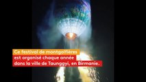 Des montgolfières explosives en Birmanie