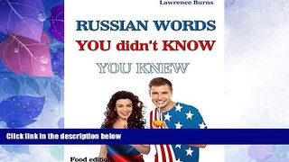 Big Deals  Russian Words You didn t Know You Knew: Food Edition  Best Seller Books Best Seller