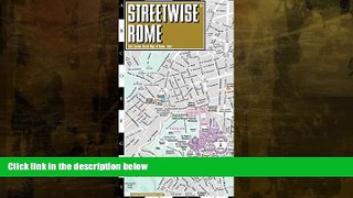 Deals in Books  Streetwise Rome Map - Laminated City Center Street Map of Rome, Italy - Folding