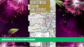 Buy NOW  Streetwise Italian Lake District Map - Laminated Regional Map of the Italian Lake