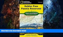 Buy NOW  Kebler Pass, Paonia Reservoir (National Geographic Trails Illustrated Map)  Premium