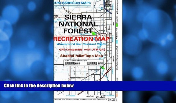 Deals in Books Sierra National Forest Map (Tom Harrison Maps) Premium Ebooks Best Seller in USA