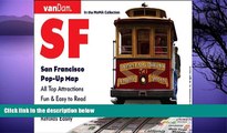 Big Sales  Pop-Up San Francisco Map by VanDam - City Street Map of San Francisco, California -