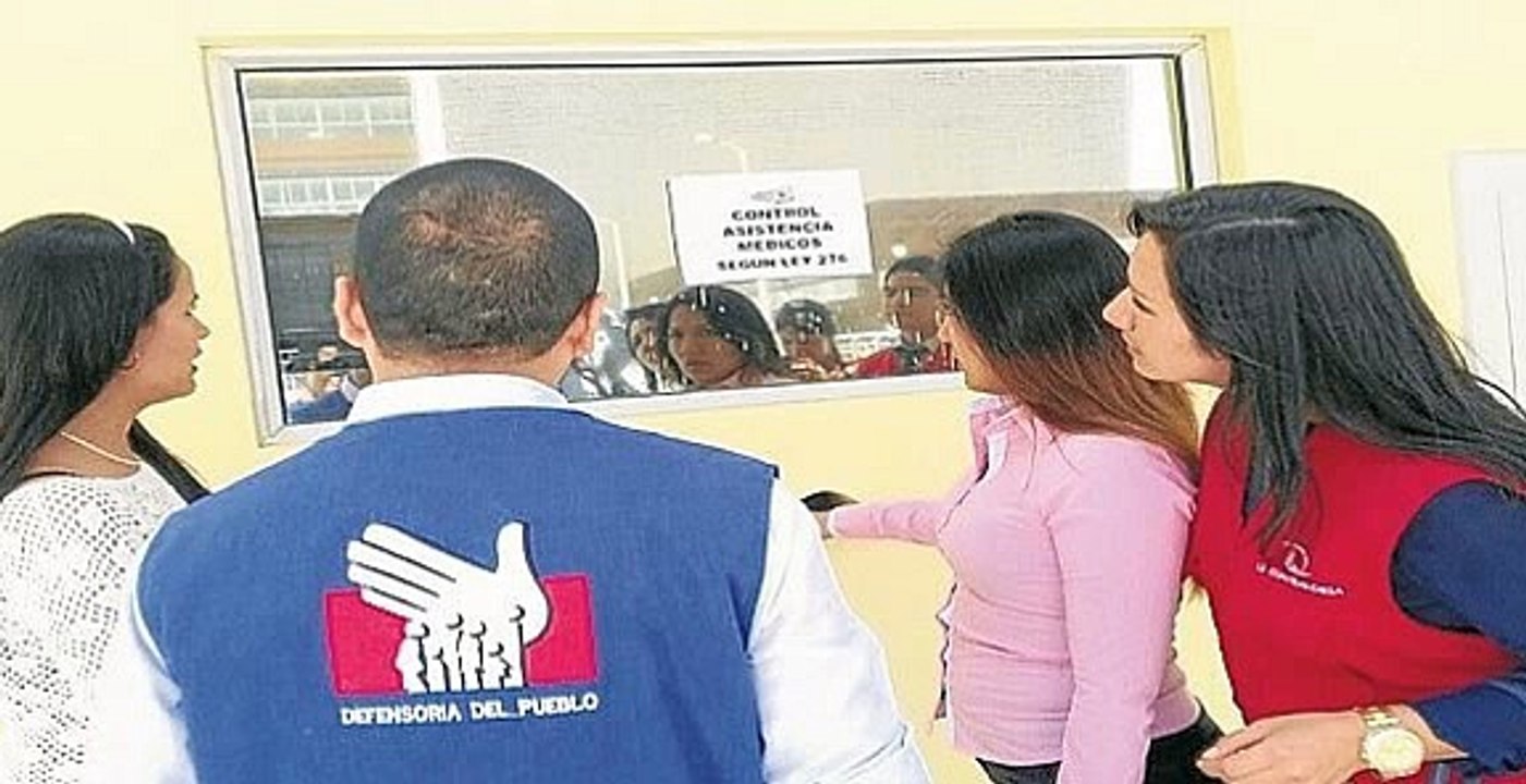 Defensoría supervisa control biométrico en hospitales de Lambayeque