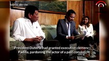 LOOK: Duterte grants executive clemency to Robin Padilla