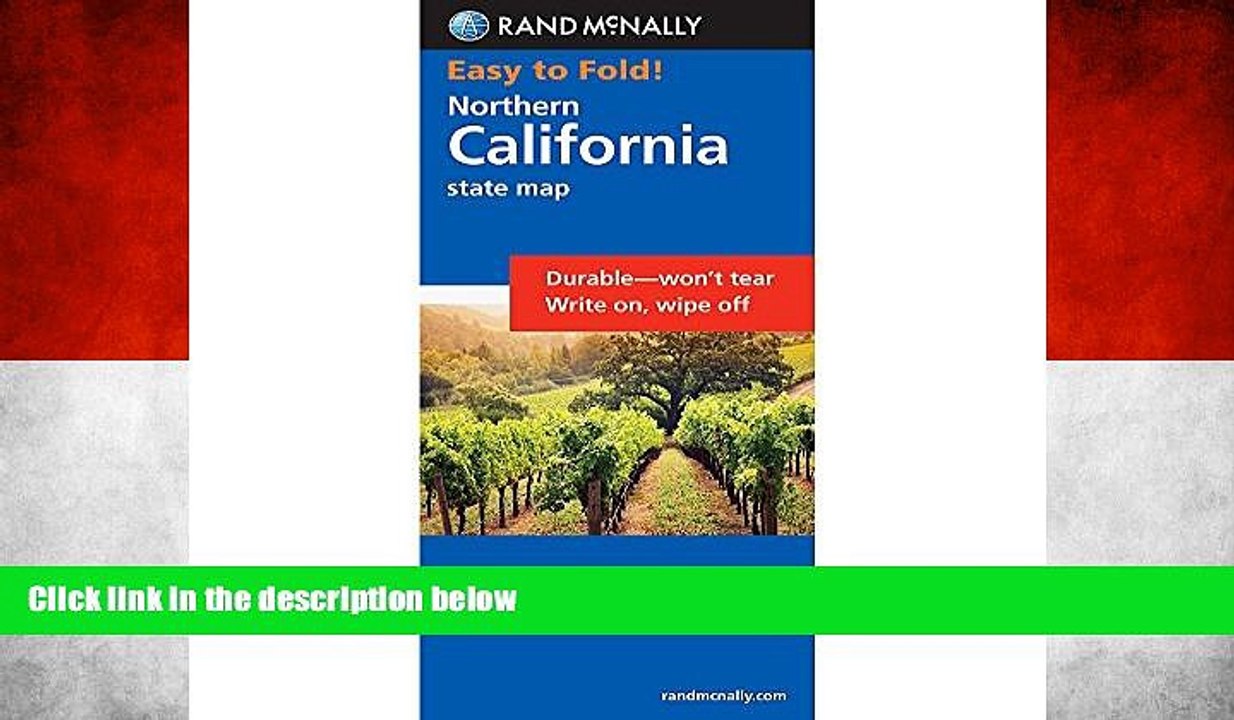 Big Sales  Rand McNally Easy to Fold: Northern California (Laminated) (Rand McNally Easyfinder)