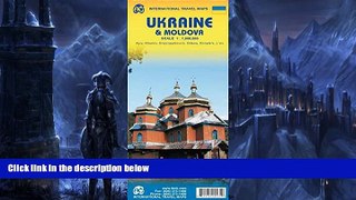 Buy NOW  Ukraine   Moldova / Crimea 1:1,350,000 Travel Reference Map  READ PDF Best Seller in USA