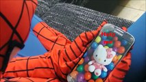 Spiderman helps Hello kitty got Sick Super Heroes Fun Real Life Movie!