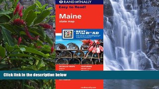 Deals in Books  Rand McNally Easy To Read: Maine State Map  Premium Ebooks Best Seller in USA