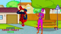Spiderman Vs Elsa - Spiderman and Masha at The SKATEPARK l Finger Family Compilation and More !