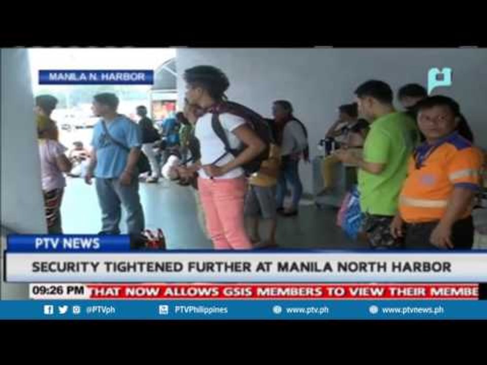Security tightened further at Manila North Harbor