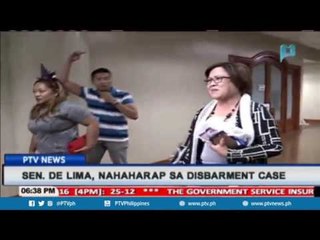 Sen. De Lima, nahaharap sa disbarment case