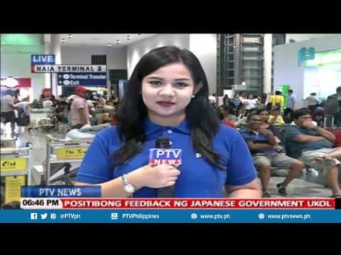 Limang tripolanteng Pinoy na limang taong bihag ng Somali pirates, nakauwi na ng bansa