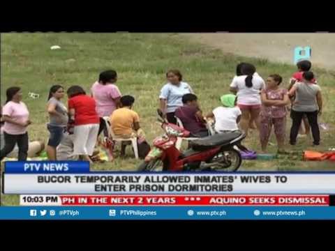 BUCOR temporarily allowed inmates' wives to enter prison dormitories
