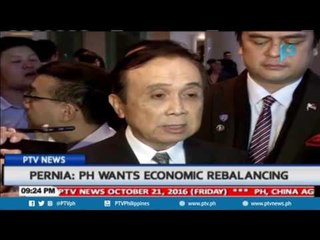 Pernia: PH wants economic rebalancing
