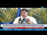 Duterte: No state-sanctioned extrajudicial killings