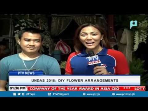 #Undas2016: DIY Flower Arrangements