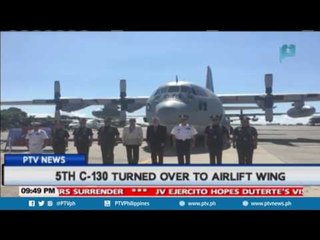 5th C-130 turned over to Airlift Wing