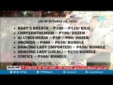 Flower prices in Dangwa stable