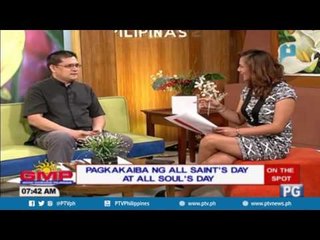 Panayam kay Fr. Arnold Abelardo tungkol sa pagkakaiba ng All Saint's Day at All Soul's Day
