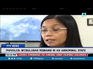 PHIVOLCS: Mt. Bulusan remains in an abnormal state