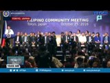 NEWSBREAK: Pangulong Duterte, humarap sa Filipino community sa Japan
