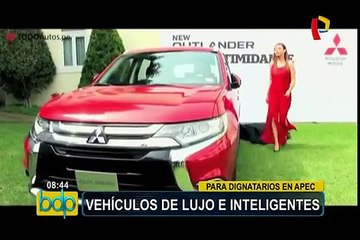 Sofisticados vehículos oficiales sorprenden en APEC 2016