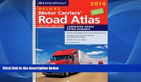 Buy NOW  2014 Deluxe Motor Carriers  Road Atlas (DMCRA) - Laminated (Rand Mcnally Motor Carriers