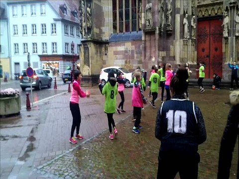 Concours FLASHMOB UNSS Championnat du Monde de HANDBALL 2017 Collège C Walch de Thann (68)