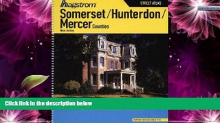 Buy NOW  Hagstrom Somerset/Hunterdon/Mercer Counties, New Jersey Street Atlas (Hagstrom