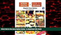 Best book  Nutricion Efectiva: Comida Vegetariana/ Effective Nutrition: Vegetarian Food (Spanish