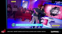 Mad Mag : Benoît Dubois excité par sa danse avec Florent Mothe, gêne sur le plateau (Vidéo)
