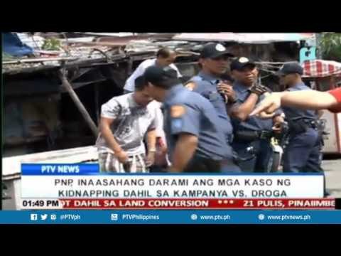 PNP, inaasahang dadami ang mga kaso ng kidnapping dahil sa kampanya vs. droga