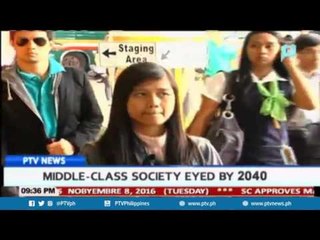 Middle-class society eyed by 2040