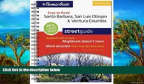 Big Sales  Rand McNally Santa Barbara, San Luis Obispo   Ventura Counties Easy-To-Read Street