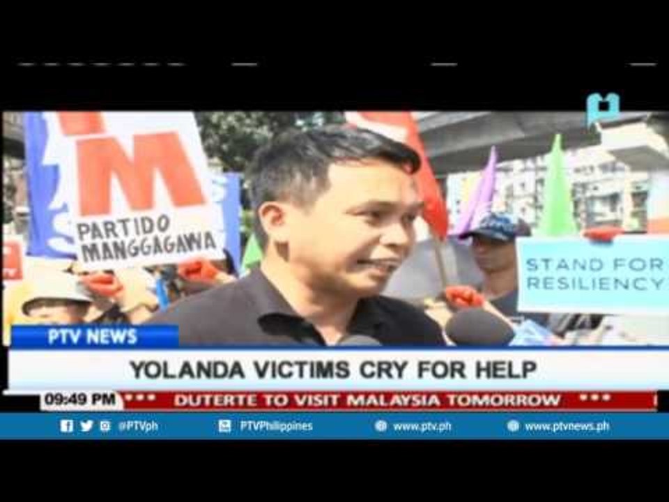 #YolandaPH victims cry for help