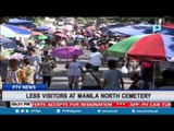 Less visitors at Manila North Cemetery