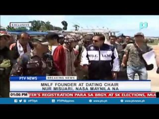 MNLF founder at dating chair Nur Misuari, nasa Maynila na