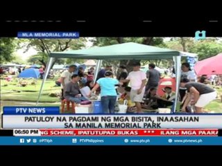 Patuloy na pagdami ng mga bisita, inaasahan sa Manila Memorial Park