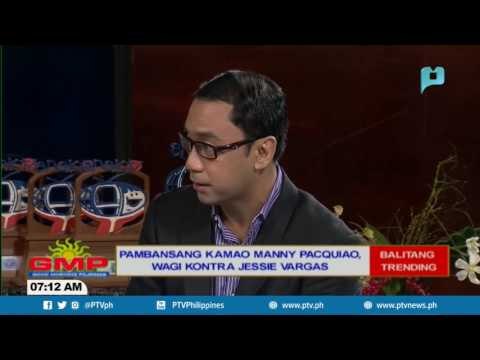 Balitang Trending: Pambansang kamao Manny Pacquiao, wagi kontra Jesse Vargas