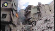 Al menos 46 muertos y 106 heridos por bombardeos y artillería en este Alepo