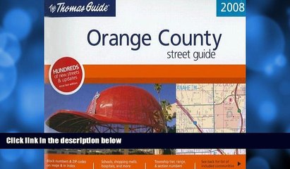 Deals in Books  Orange County Street Guide (Thomas Guide Orange County Street Guide   Directory)