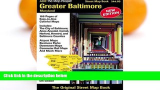 Deals in Books  ADC The Map People Greater Baltimore, Maryland: Street Map Book  Premium Ebooks