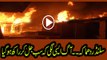 Cylinder Blast on LPG gas refilling agency, Farooqabad