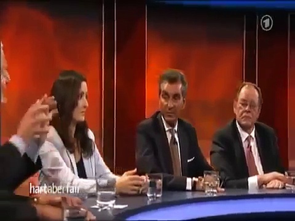 Prof Arnulf Baring rastet aus in Hart aber Fair