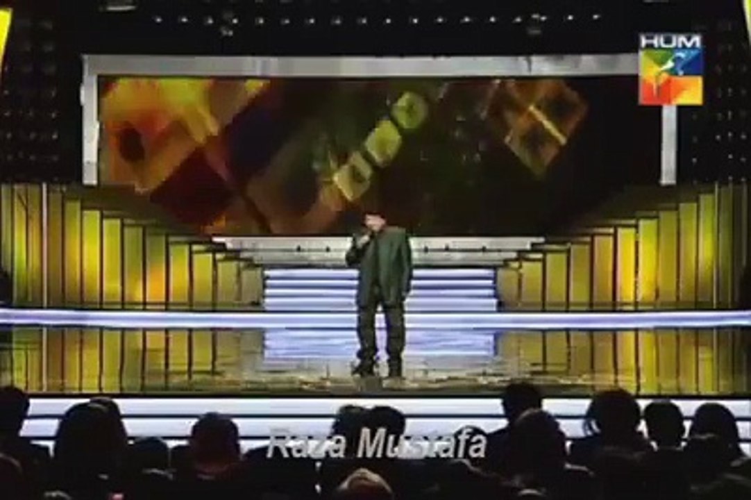 amazing performance by Umar Sharif - Hum TV award